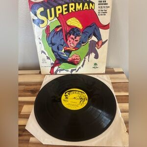Vintage Superman Story Record (1978) – Peter Pan Records